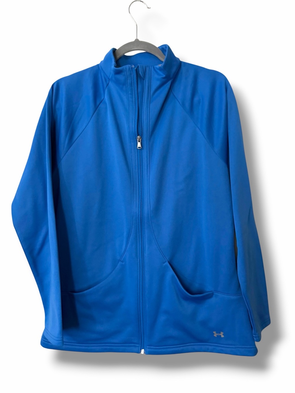 Under Armour Golf Women's Motivate Full Zip Jacket Royal Blue UPF XL NEW UW1272